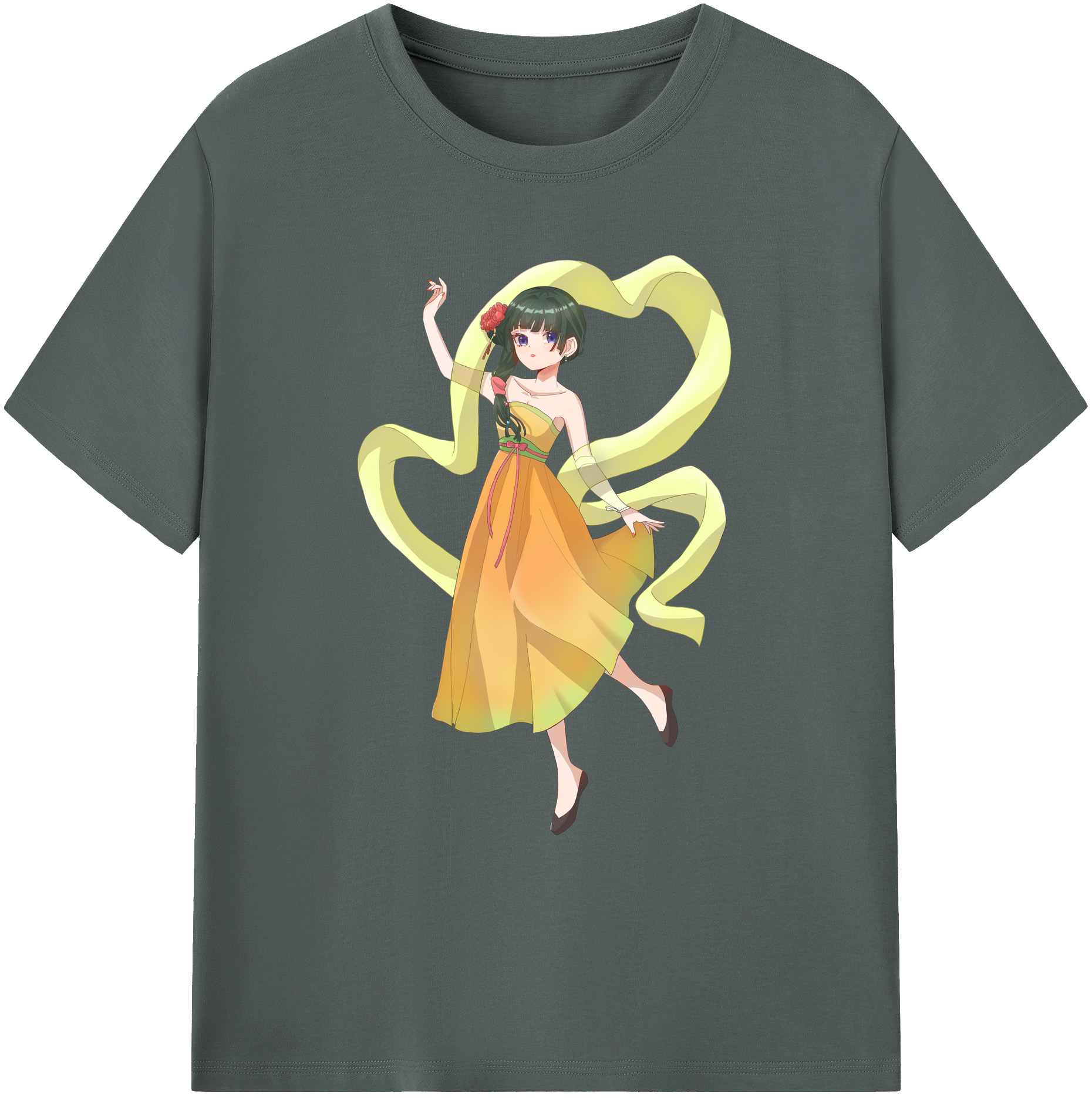 （画像用） 薬屋のひとりごと The Apothecary Diaries 綿100％ メンズ半袖Tシャツ｜肌触りやわらか＆通気性